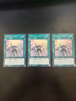 Yu-Gi-Oh! TCG Solar Recharge x3 LODT-EN052 Ultra Rare Unlimited NM - Image 1