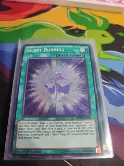 Yugioh Silent Burning DPRP-EN005 1st Super Rare - Image 1