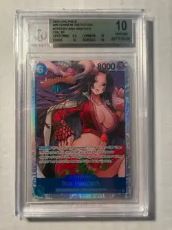 2024 One Piece BOA HANCOCK OP07 051 SR 500 Years In the Future BGS 10 Pristine! - Image 1