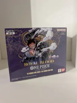 Booster Box One Piece OP-10 Royal Blood ENG Perfect Condition Sealed - Image 2