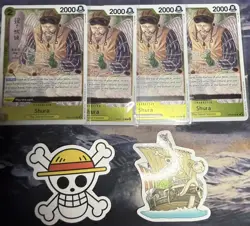 4x One Piece OP05-106 R Shura - ENG - Playset - TCG - NM/M - Image 1