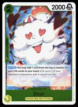 Zeus OP11-106 A Fist of Divine Speed Rare One Piece - Image 1