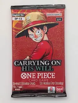 One Piece Card Game OP-13 Carrying on His Will Booster Box English (Unsealed) - Image 5