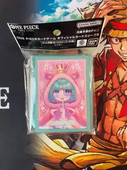 Sugar BANDAI ONE PIECE Card Game Official Card Sleeves 9 New Sealed Authentic - Image 1