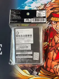 Sugar BANDAI ONE PIECE Card Game Official Card Sleeves 9 New Sealed Authentic - Image 2