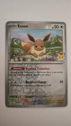 Eevee - (Pokemon Day 2025) (Reverse Cosmos Holo) Promo 074/131 - Image 1