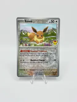 Promo Eevee - 074/131 (Pokemon Day 2025) (Reverse Cosmos Holo) 074/131 - Image 1