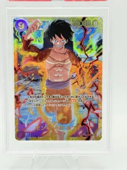 Monkey.D.Luffy SEC OP09-119 One Piece Japanese - Emperors in the New World PSA10 - Image 2