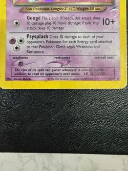 🔥Pokemon WOTC Neo Destiny Unlimited Dark Espeon 4/105 Holo Rare LP SWIRL 🌀 - Image 4
