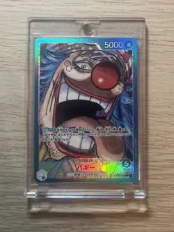 Buggy (Parallel) OP09-042 L One Piece Emperors in the New World Foil Japanese NM - Image 1