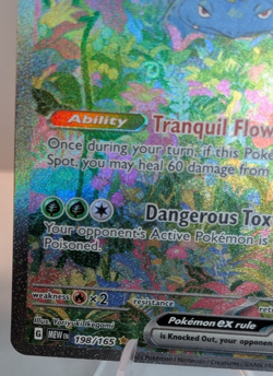 Venusaur ex 198/165 Sv: Scarlet & Violet 151 Holo Pokemon Card TCG NM-M - Image 5