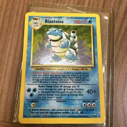 Pokemon TCG Blastoise Holo Rare Card 002/102 Unlimited Base Set 1999 WOTC - Image 2