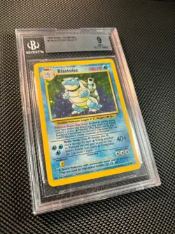 Blastoise Holo Base Set Unlimited 2/102 1999 Pokemon TCG BGS 9 mint - Image 1