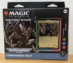 MTG Warhammer 40k Tyranid Swarm Commander Deck - NEW FACTORY SEALED - Image 1