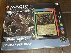 MTG: Warhammer 40k - Tyranid Swarm Commander Deck - New in Box Sealed - Image 1