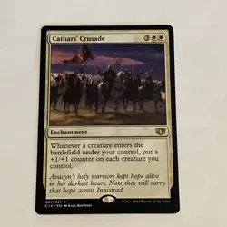 Cathars' Crusade 67 Commander 2014 Regular MTG TCG CARD NM - Image 1