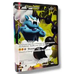 Thundurus 97/98 Full Art Pokemon TCG Black & White Emerging Powers Card NM - Image 2