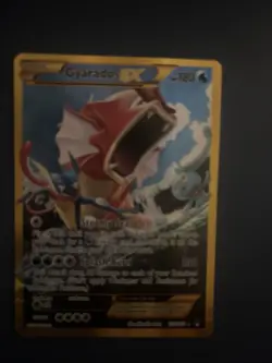 Pokemon TCG Gyarados EX 123/122 XY Breakpoint Gold Secret Rare Card - Image 1