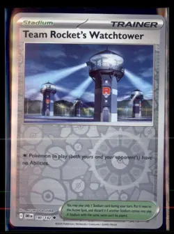 Pokemon Team Rocket's Watchtower 180/182 Destined Rivals Reverse Holo 4 Card Lot - Image 1