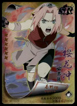 Naruto Kayou SR Card Sakura Haruno SC-SR-0029 NM - Image 1