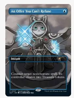 1x MTG An Offer You Can't Refuse *Secret Lair* Showdown! NM Mint! - Image 1