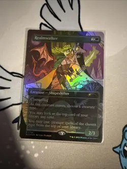 MTG Realmwalker RAINBOW FOIL Secret Lair Drop 1724 NM - Image 1