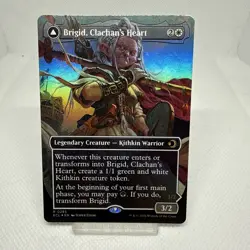 Brigid, Clachan's Heart (Borderless) Lorwyn Eclipsed Foil - Image 1