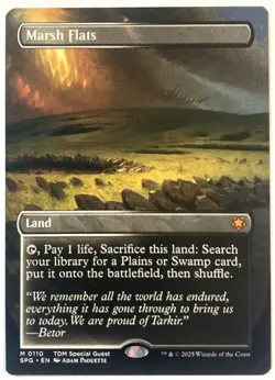 Marsh Flats (Borderless) 110 Special Guests NM MTG - Image 1