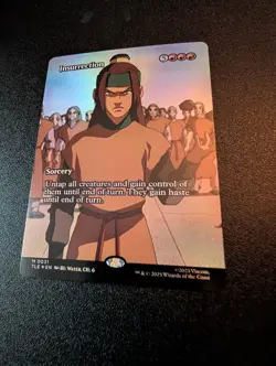 MTG Avatar The Last Airbender Eternal Insurrection 0031 Borderless Foil NM - Image 1