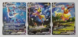 Pokemon 2024 TCG S-Chinese Jolteon Flareon Vaporeon Vmax CSHC-003 006 009 SEALED - Image 1