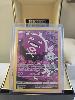 Pokemon Koffing Holo Secret Rare TCG Card Cosmic Eclipse 243/236 NM Condition - Image 1