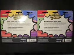 Pokemon TCG Ascended Heroes Tech Sticker Collection Set Of 2 Charmander Gastly - Image 2