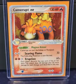 Camerupt EX 92/106 Emerald Slight Play Pokemon Card - Image 1