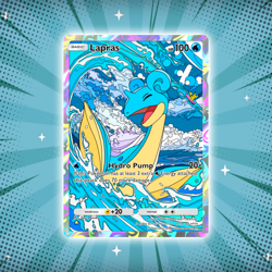 Lapras #234 Illustration Rare Pokemon TCG Pocket Genetic Apex Holo Card - Image 1