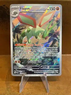 Pokemon Flygon 101/094 Illustration Rare Full Art Holo Phantasmal Flames NM/MINT - Image 1