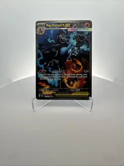 Mega Charizard X EX SIR 125/094 Phantasmal Flames English Pokemon TCG Pack Fresh - Image 1