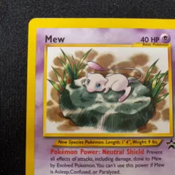 Mew Wizards of the Coast Black Star Promo 47 Pokemon TCG - NM - Image 3