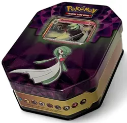 Pokemon TCG Strong Bonds 2019 Gardevoir Tin with 3 Sealed Sets - Image 1