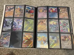 Japanese & Korean Pokemon Binder Collection Full Arts, V’s, V Star, IR’s - Image 3
