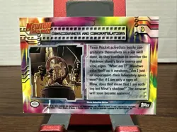 1999 Topps Pokemon Mewtwo Strikes Back #3 "Consciousness and Congratulations" - Image 2