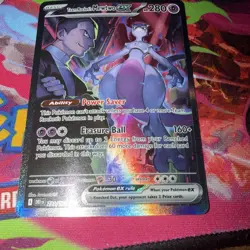 Pokemon TCG Team Rockets Mewtwo EX Special Illustration Destined Rivals - Image 3