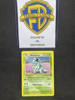 POKEMON JUNGLE UNLIMITED NIDOQUEEN NONHOLO 23/64 LP- - Image 1