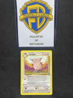 POKEMON JUNGLE UNLIMITED CLEFABLE NONHOLO 17/64 PL - Image 1