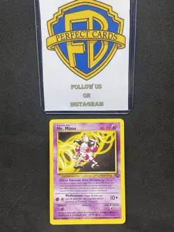 POKEMON JUNGLE UNLIMITED MR. MIME NONHOLO 22/64 LP - Image 1
