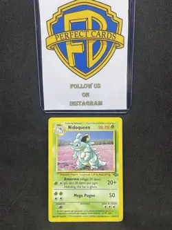 POKEMON JUNGLE UNLIMITED NIDOQUEEN NONHOLO 23/64 PL/PR - Image 1