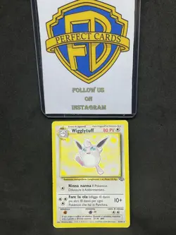 POKEMON JUNGLE UNLIMITED WIGGLYTUFF NONHOLO 32/64 PL/PR - Image 1