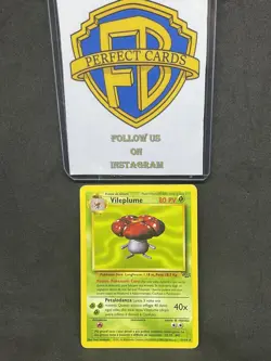 POKEMON JUNGLE UNLIMITED VILEPLUME NONHOLO 31/64 PL - Image 1