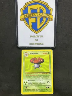 POKEMON JUNGLE UNLIMITED VILEPLUME NONHOLO 31/64 PL/PR - Image 1