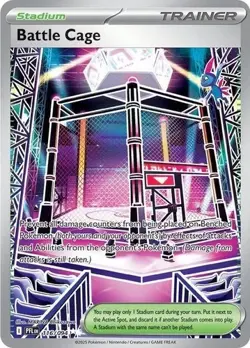 Battle Cage - 116/094 116/094 ME02: Phantasmal Flames Pokemon Card NM - Image 1
