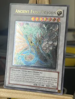 Ancient Fairy Dragon ANPR-EN040 Ultimate Rare 1st Edition EURO Near Mint Yugioh - Image 1